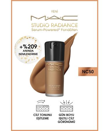 Mac Foundation-NC50 - Studio Radiance Serum-Powered 30 ml