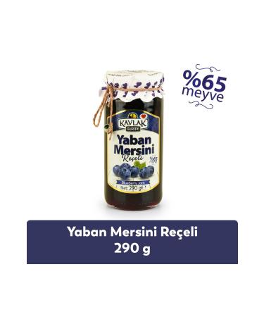 Kavlak Olive Blueberry Jam 290 Gr Glass Jar