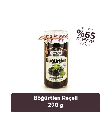 Kavlak Olive Blackberry Jam 290 Gr Glass Jar