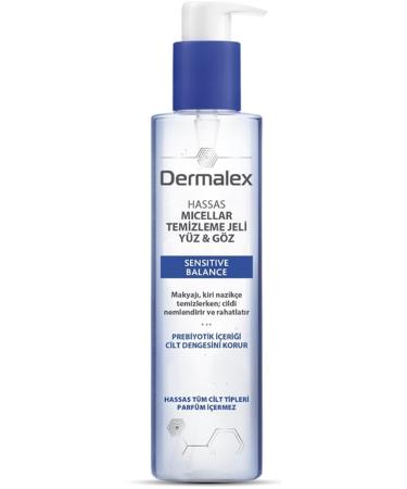 dermalex SENSITIVE BALANCE SENSITIVE MICELLAR FACIAL CLEANSING GEL 200 ML CLEANR33