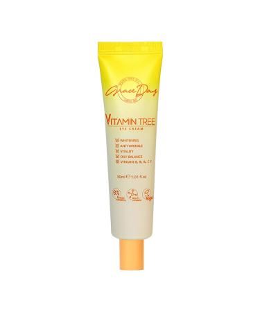 Grace Day Brightening Niacinamide and Vitamin Complex Vegan Eye Cream Vitamin Tree Eye Cream - Buy Online on GoSupps.com