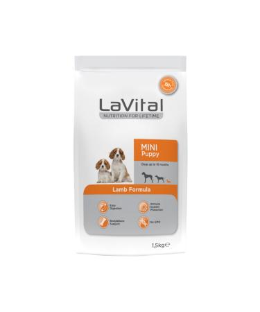 La Vital lavital mini puppy lamb 1.5kg puppy small breed dog food lamb formula