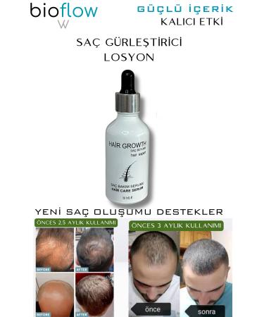 BioFlow Hair Regrowth - Hair Thickener - Hair Care Lotion - 5 Serum Roller Shampoo - Buy Online on GoSupps.com