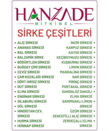 Hanzade Herbal Apple Cider Vinegar 500 ml No Additives Apple Cider Vinegar (ES-12001) - Buy Online on GoSupps.com