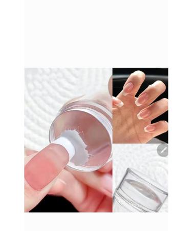 My Shopping Mall Nail Polish Application Shaping Nail Decoration Smooth Surface French Nail Polish Application Stamper Nail Care Apparatus