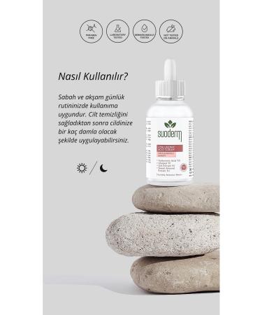 SUODERM Hyaluronic Acid Serum - Intensive Moisturizer Hyaluronic Acid 5% Aquaxyl 1% Oat Extract 1% - Buy Online on GoSupps.com