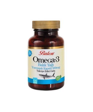 Balen Omega 3 Omega3 Omega-3 Fish Oil Fish Oil 100capsules X650m