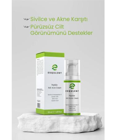 Esqulent Peptide Anti-Acne and Pimple Face Cream 50 ml - Buy Online on GoSupps.com