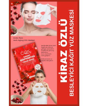 QN AY Cherry Blossom GQK Moisture Bomb Revitalizing Dry Skin (1pc) Facial Care Mask Home Care