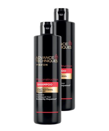 Avon Advance Techniques Reconstruction Repair Shampoo 400 Ml. Duo Set