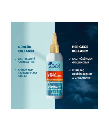 Head And Shoulders Dermaxpro Scalp Revitaliser Anti-Hair Loss Hair Care Serum 145 ml - Buy Online on GoSupps.com
