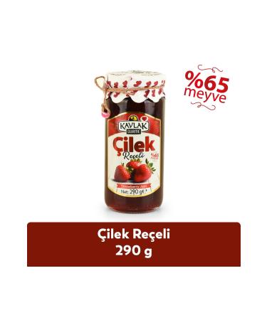 Kavlak Olive Strawberry Jam 290 Gr Glass Jar