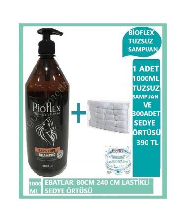Bioflex Professional Salt-Free Shampoo 1000 ml and 300 Stretcher Covers