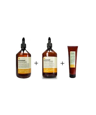 Insight Antioxidant 400ml Shampoo Conditioner 400ml Renewing and Protective Mask 250ml
