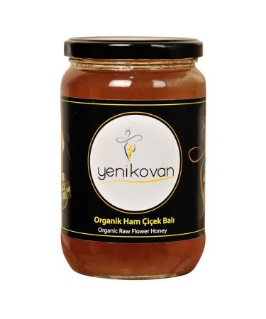 YEN KOVAN Organic Raw Flower Honey 950 Gr Glass Jar