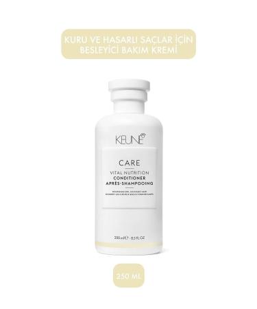 Keune Care Vital Nutrition Conditioner Nourishing Conditioner for Lifeless Hair 250 ml SED79746313196