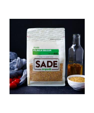 Plain Organic PLAIN ORGANIC BULGUR FOR RICE 1000 GR 5 PIECE PACK - Buy Online on GoSupps.com