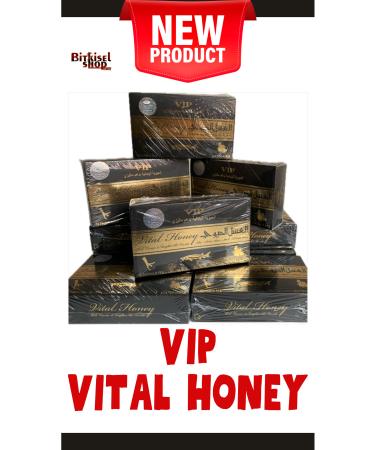 Vip Bitkisekshoptr VIP VITAL HONEY 12pcs 15gr - Buy Online on GoSupps.com