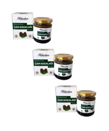 hekimhan herbal medicinal plants world Pine Cone (CYPRESS) Paste 240 gr X 3 Pieces