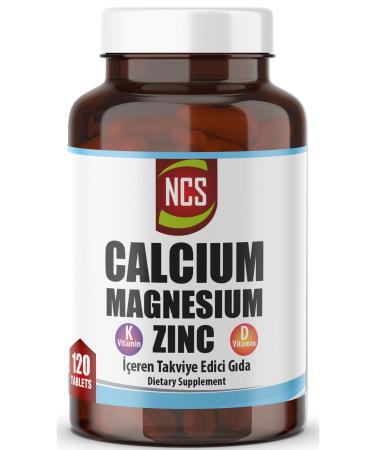 Ncs Calcium Magnesium Zinc D&k (Calcium Magnesium Zinc) 120 Tablets