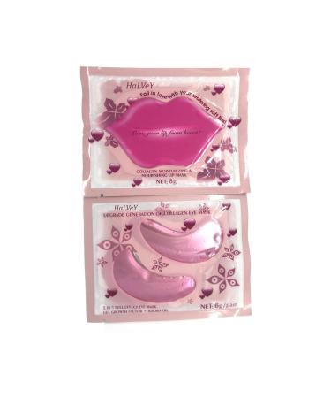 HaLVeY Lip Mask and Under Eye Mask