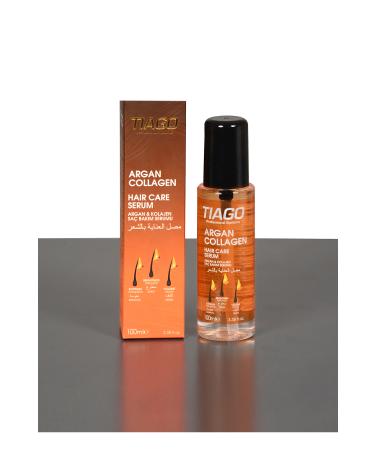 Tiago ARGAN & COLLEGEN HAIR CARE SERUM (SPECIALLY FOR EXTREMELY DAMAGED AND FALLING HAIR) - Buy Online on GoSupps.com
