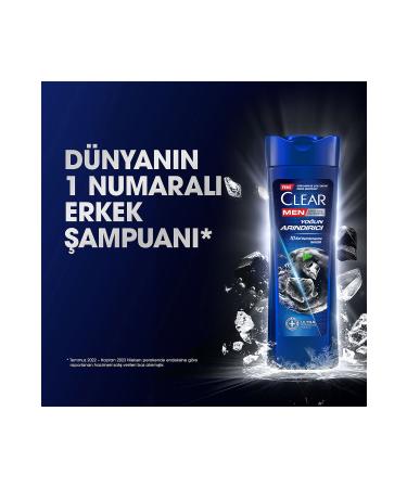 Clear Men Anti-Dandruff Shampoo Intensive Purifying 350 ml X3 - Buy Online on GoSupps.com