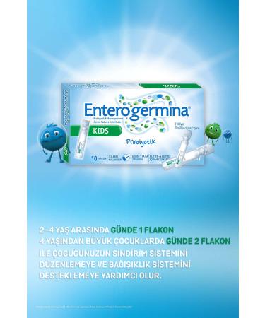 Enterogermina Kids 5 ml 10 Vials - Buy Online on GoSupps.com
