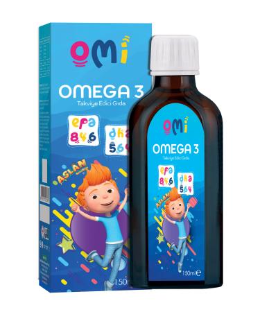 OM OMEGA-3 150 ML SYRUP - Aslan TRT Child
