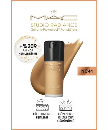 Mac Studio Radiance Serum-Powered Foundation-NC44-30ml
