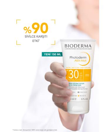Bioderma PHOTODERM AKN MATTE ANTI-ACNE SUN CREAM OILY ACNE-PRONE SKIN 150 ML PRVNTVE28 - Buy Online on GoSupps.com