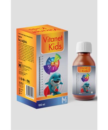 Vitanet Kids Fish Oil Multivitamin Syrup 100 ml