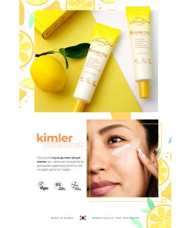 Grace Day Brightening Niacinamide and Vitamin Complex Vegan Eye Cream Vitamin Tree Eye Cream - Buy Online on GoSupps.com