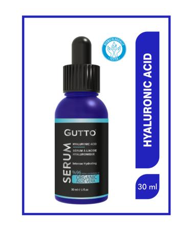 Gutto Moisturizing and Anti-Wrinkle Aloe Vera Hyaluronic Acid Skin Serum 30ml
