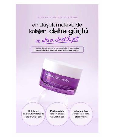 MAXCLINIC Low Molecular Collagen Faster Acting Complex Anti-Aging Double Collagen Cream - Buy Online on GoSupps.com