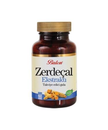 Balen Turmeric Extract 325 Mg X 60 Herbal Capsules Turmeric