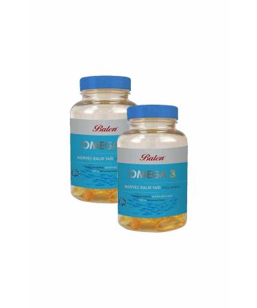 Balen Omega 3 Norwegian Fish Oil 200 X 1380 Mg 2 Pieces