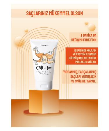 ELIZAVECCA collagen coating hair protein treatment Collagen Coating Hair Protein Care Mask 100ml - Buy Online on GoSupps.com