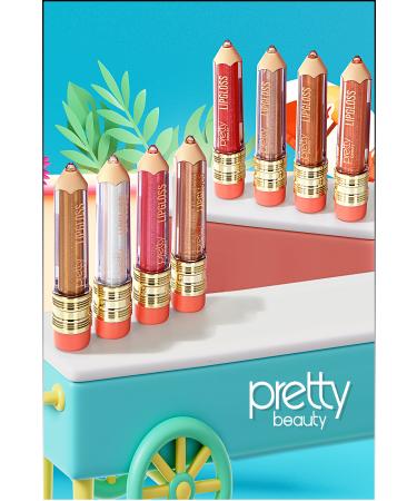 Pretty Beauty Topper Lipgloss & Long Lasting Shiny Lipgloss - Buy Online on GoSupps.com