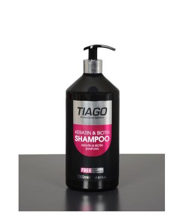 Tiago Keratin&biotin Salt-Free Shampoo 1000 Ml