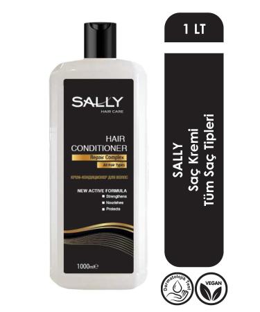 Sally Keratin Volume and Hair Straightening Conditioner 1 Lt