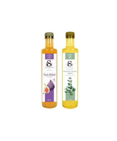 Suheylaana Natural Fig Vinegar 500 Ml And Natural Eucalyptus Leaf Vinegar 500 Ml