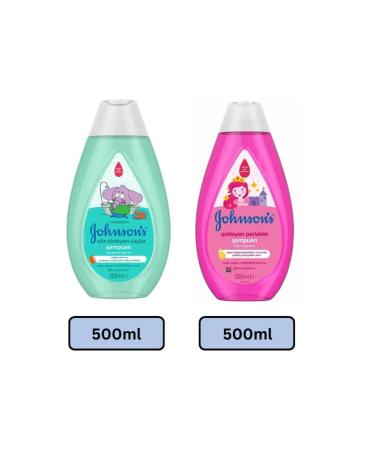 Johnson's Luminous Shine Series Shampoo 500ml For Obedient Sensitive Hair and Babies 500ml
