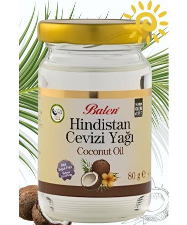 Balen Coconut Oil 80 G - Buy Online on GoSupps.com