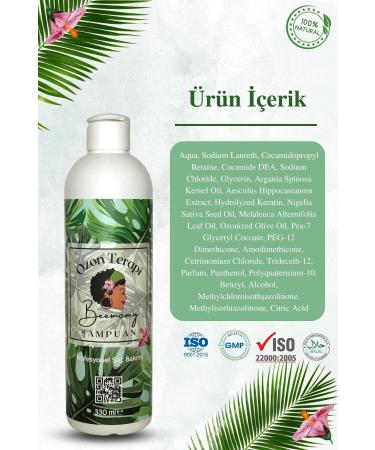 Beemomy Ozone Anti-Hair Loss Shampoo Anti-Dandruff Fast Hair Growth Anti-Sulfate Free - Buy Online on GoSupps.com