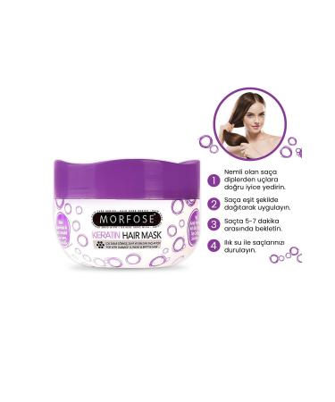 Morfose Hair Mask with Keratin for Damaged Hair 500 Ml 8680678831117 - Buy Online on GoSupps.com