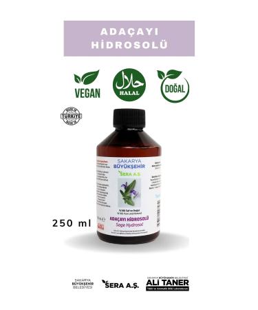 SBB SERA Sage Hydrosol 250ml (HYDROSOL/HYDROLATE) - 100% Natural Halal Vegan Certified - Buy Online on GoSupps.com