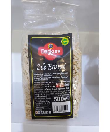 DA KURS Zile Plain Noodles 500 gr