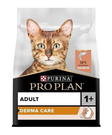 Pro Plan Pro Plan Derma Care Salmon Cat Food for Hair and Skin Health 3 kg (ELEGANT DERMA NEW PACKAGE) - Buy Online on GoSupps.com