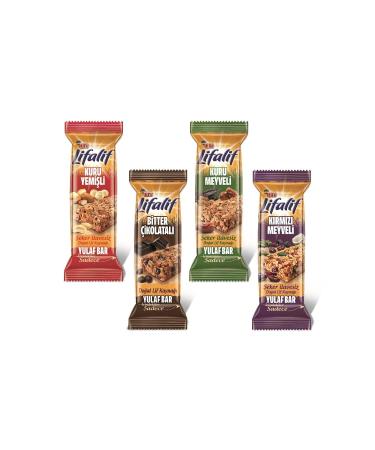 Eti Lifalif Dried Fruit Oatmeal Bar 35 g x 12 Pieces - Buy Online on GoSupps.com